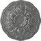 Ekena Millwork Cornelia Ceiling Medallion (Fits Canopies up to 4"), Hand-Painted Silver, 22 1/2"OD x 1 1/2"P CM22CNSLS - alternate 1